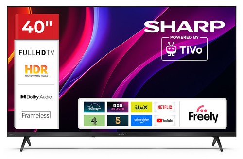 Sharp smart led 40he2245k - tv,
