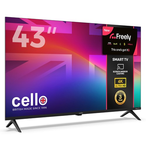 Cello c43rk4k inch smart - c43rk4k,
