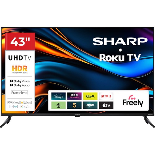 Sharp c43hj4225kb 43 - sharp, 4t-c43hj4225kb