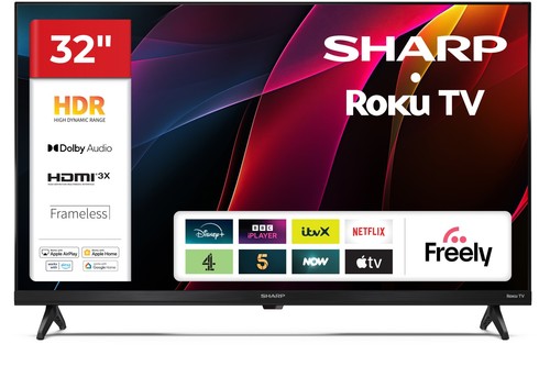 Sharp 32hd2025k roku - sharp, hd