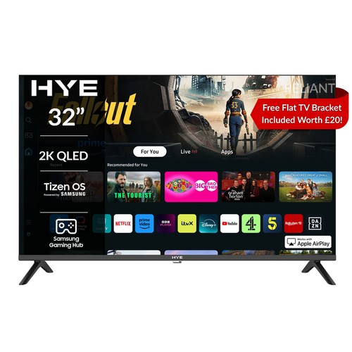 Hye inch smart 2k - tv, qled